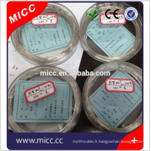 MICC 0,3 mm fil de platine pur et platine rhodium13% fil thermocouple